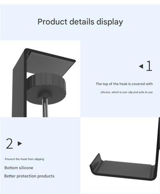 Adjustable Headphone Hanger Clip_img_2