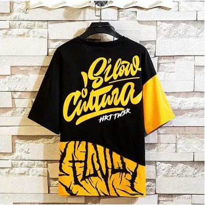 Trendy Drop Shoulder T-Shirt (190+ GSM)_img_5