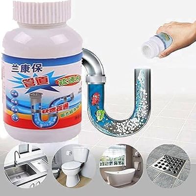 (3 pcs ) Sink & Drain Cleaner! কিচেন, টয়লেট ও বাথরুমের পাইপের ব্লকেজ দূর করুন সহজেই! দুর্গন্ধ ও ব্যাকটেরিয়া দূর করতে সহায়ক_img_1