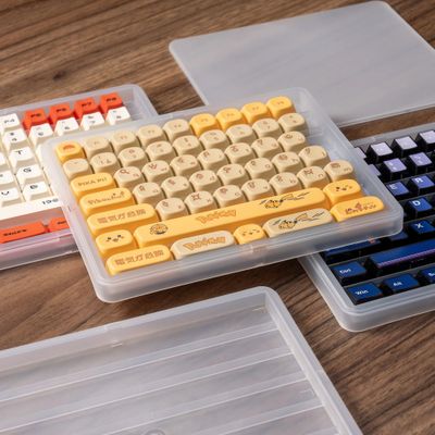 Frosted Triple Layer Keycaps Container Box_img_3