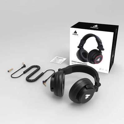 MAONO AU-MH601 Over Ear Stereo Monitor 50MM Drivers Studio Headphones for Music, DJ, Podcast_img_1