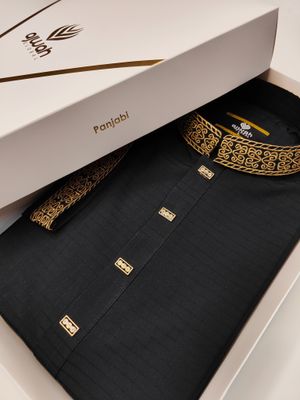Royal Black Panjabi_img_0