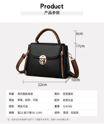 Fashion Shoulder For Women Ladies Crossbody Hand Bags Luxury Purses And Handbags New (Black)_img_2