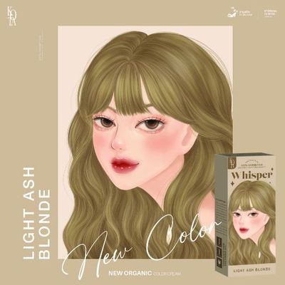 Kota Cosmetics Whisper Hair Color - Light Ash Blonde_img_1