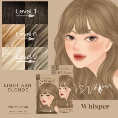 Kota Cosmetics Whisper Hair Color - Light Ash Blonde_img_2