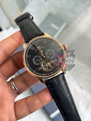 IWC Leather | Automatic | Semi AAA grade | Black Gold_img_0