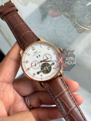 IWC Leather Belt | Semi AAA Grade | Brown | Automatic movement_img_0