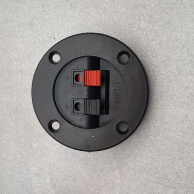 2-pole round speaker terminal cup, used for connecting speaker wires to a speaker box or enclosure_img_4