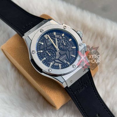 Hublot | Leather Belt | SS Body | Silver Body_img_0