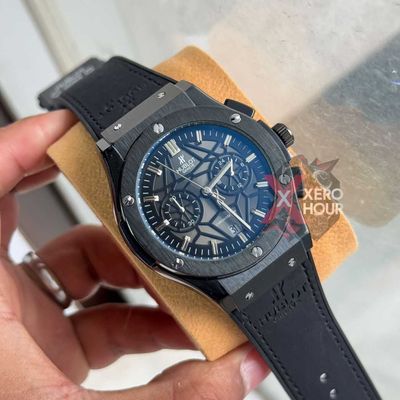 Hublot | Leather Belt | SS Body | Full Black_img_0