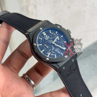 Hublot | Leather Belt | SS Body | Full Black_img_5