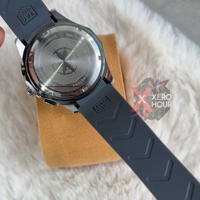 Tag heuer Aquaracer || Silicon Strap |SS Body |Grey Belt_img_4