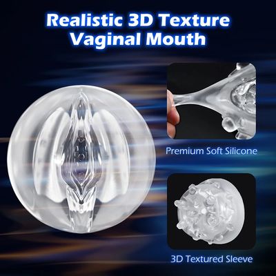 Automatic Male Masturbator 4D Realistic Vagina Pocket Pussy Masturbation Telescopic Rotation Sex Toys for Men Adult Products 18+_img_5