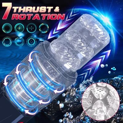 Automatic Male Masturbator Telescopic Rotation Vagina Masturbation Equipment Sex Toys for Men Piston Mastubator for Adults Goods_img_4