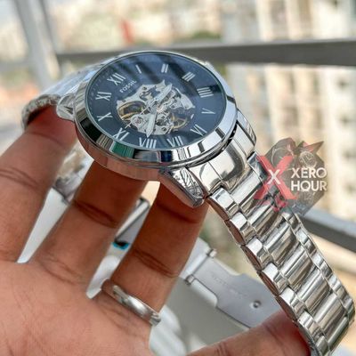 FOSSIL AUTOMATIC WATCH | CHAIN DIAL | BLACK DIAL_img_5