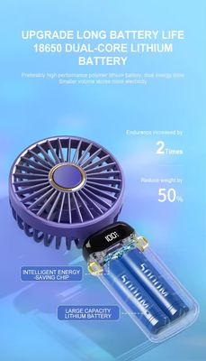 F15 Rechargeable Folding Fan_Powerful Battery_img_5