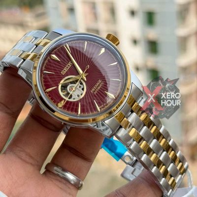 SEIKO PROSPEC | AUTOMATIC | AA GRADE | DUAL TONE | RED WINE DIAL_img_2