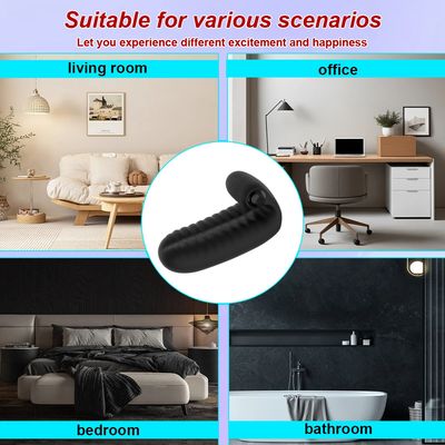 Silicone Finger Cot Vibrator Clitoral Vagina Stimulator G Spot Anal Stimulation Massager Female Masturbation Sex Toys for Women_img_2