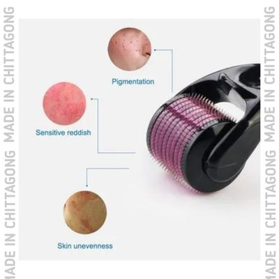 Derma Roller Micro Needle for Hair, Beard Growth and Facial Skin Therapy - 0.25mn_img_3