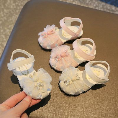 Baby Girls Rabbit Bowtai Fashionable Sandals (6 to 22 months)_img_0