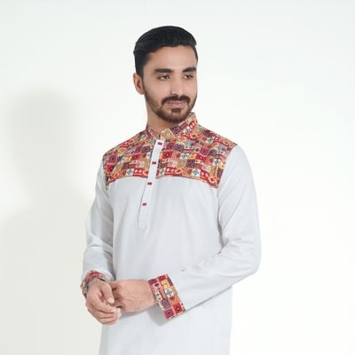 প্রিমিয়াম কোয়ালিটির কনট্রাস্ট পাঞ্জাবি_img_0
