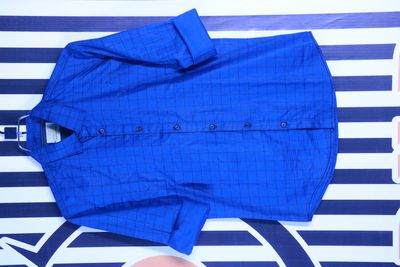 Classic Blue Checkered Shirt – Timeless Style for Every Occasion_img_0