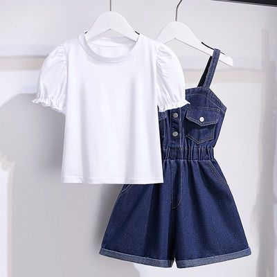 Baby girl's Waist Denim Set_img_1