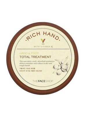 The Face Shop Rich Hand V Soft Touch Hand Lotion with Vitamin E – 120ml_img_3