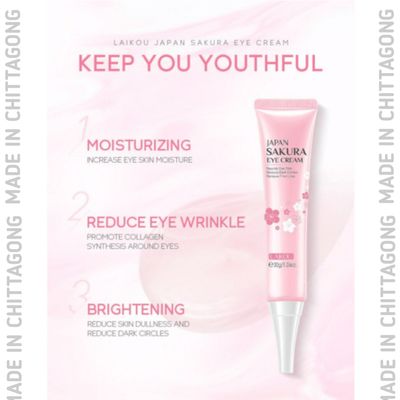 Laikou Japan Sakura Eye Cream – 30g_img_5