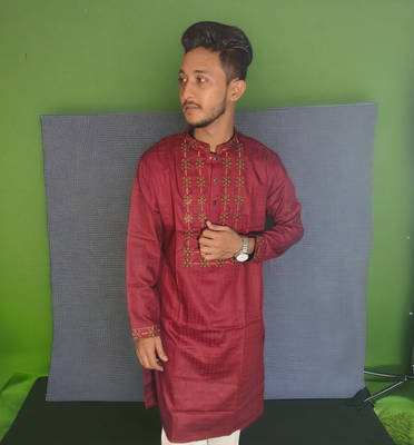 Premium Quality Unique Design Panjabi | MenMart_img_1