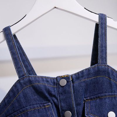 Baby girl's Waist Denim Set_img_4
