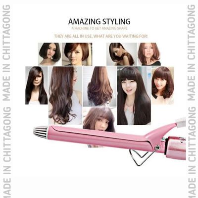 Kemei KM-219 High Quality Ceramic Hair Curling Iron_img_2