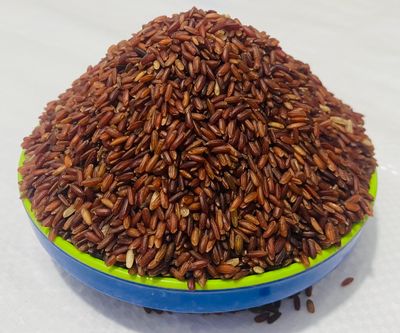 লাল গাঞ্জিয়া চিকন ফুল ফাইবার চাল ২৫ কেজি_img_1