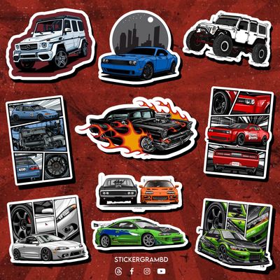 Cars Sticker Set 10_img_0