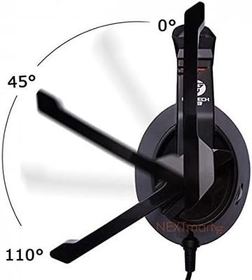 Cosonic CD-770 High-Quality Stereo Surround Gaming Headsets PC Earphone with Microphones_img_0