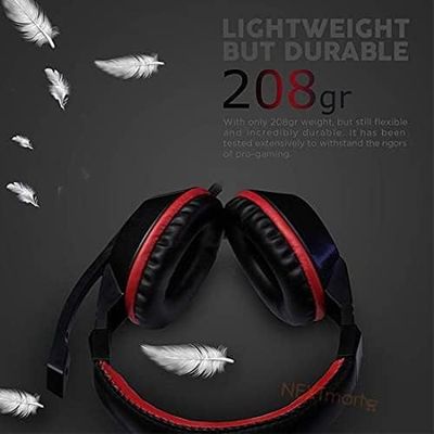 Cosonic CD-770 High-Quality Stereo Surround Gaming Headsets PC Earphone with Microphones_img_1
