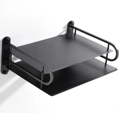 Metal Router Stand – Black_img_1