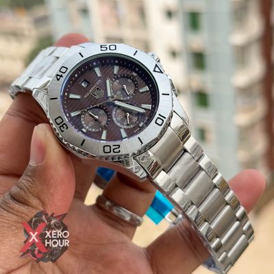 TAG HEUER AQUARACER | SS CHAIN | MAROON DIAL_img_0