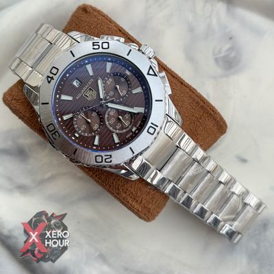 TAG HEUER AQUARACER | SS CHAIN | MAROON DIAL_img_1