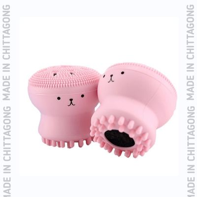 Silicone small octopus wash brush silicone beauty cleaning brush small octopus cleansing instrument silicone wash face_img_6