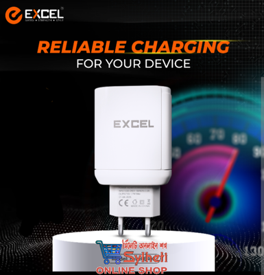 Excel E-105 20w Super Fast Charger With Cable - 6 Month Full Guarantee_img_0