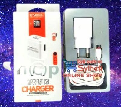 Excel E-105 20w Super Fast Charger With Cable - 6 Month Full Guarantee_img_4