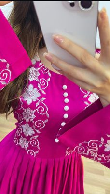 Premium Cotton Embroidary Co-Ord 2 Piece Set_img_2