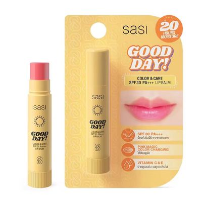 SASI Good Day Color & Care SPF 30 PA+++ Lip Balm Lip Balm 3.5g_img_1