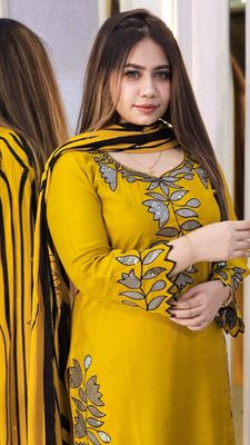 Premium Sequence Embroidery Three piece🍀_img_2