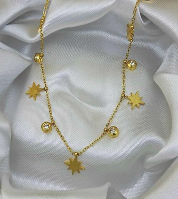 Luxusteel star necklace_img_0