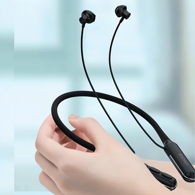 Yivoice Y100 Neckband Sports Bluetooth Earphones with 100 hours super playback_img_2
