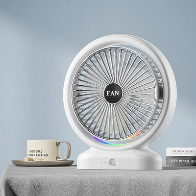 Portable Mini Table Fan with Light_img_1