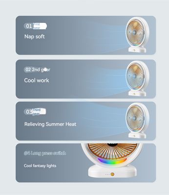 Portable Mini Table Fan with Light_img_8