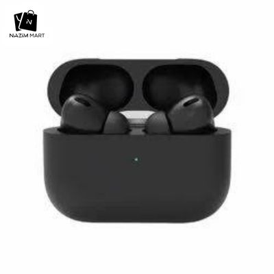 Apple Airpods Pro (2nd Generation) ANC Clone Original Dubai Variant - Black mat Finishing_img_0